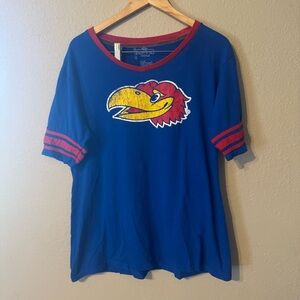 Kansas Jayhawks Football Jersey Nightshirt - Size S/M